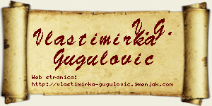 Vlastimirka Gugulović vizit kartica